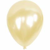Metalik Açık Sarı Balon 12'Li
