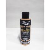 Metalik Akrilik Boya - Metallic Acrylic Paint 120cc Aztek Altın 728 0000 Naturel