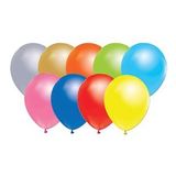 Metalik Balon 12 İnç Baskısız - 100 Adet Karışık Renk