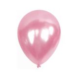 Metalik Balon Açık Pembe 10 Lu