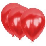 Metalik Balon Kırmızı 10'lu
