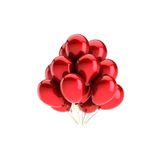 Metalik Balon Kırmızı - 50 Adet