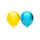 Metalik Balon Seti 100 Adet ( Açık Mavi, Sarı)