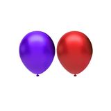 Metalik Balon Seti 50 Adet ( Kırmızı, Mor)
