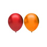 Metalik Balon Seti 50 Adet ( Kırmızı, Turuncu)