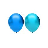 Metalik Balon Seti 50 Adet ( Koyu Mavi, Açık Mavi)