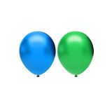 Metalik Balon Seti 50 Adet ( Koyu Mavi, Koyu Yeşil)