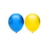 Metalik Balon Seti 50 Adet ( Koyu Mavi, Sarı)
