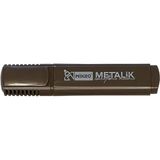 Metalik Fosforlu Işaretleme Kalemi Highlighter - 1 Adet - Bronz
