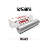 Metalik Gümüş Gri Renk Folyo Kaplama , Sticker Vb. Oracal Yüksek Kalite Ürün 1 Metre 100cm X 126cm Gri