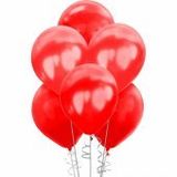 Metalik Kırmızı Balon 12li