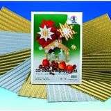 Metalik Oluklu mukavva 23 * 33 cm altın ve gümüş