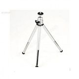 Metalik Renk Tripod 3 Yönlü Profesyonel Mini Gümüş