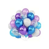 Metalik Renkler Balon Zincir Set