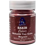 Metalik Toz Boya Bakır 10 gr Yenilebilir Simli Boya