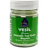 Metalik Toz Boya Yeşil 10 gr Yenilebilir Simli Boya