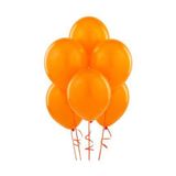 Metalik Turuncu Balon 20 Adet