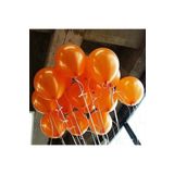 Metalik Turuncu Balon 30 Adet