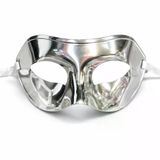 Metalize Parlak Parti Maskesi Gümüş Renk 16X7 Cm Mirsm0010k-Smrg047