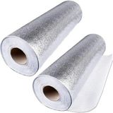 Metalize Raf Örtüsü, Çok Amaçlı Dolap Içi Düzenleyici, 1 Rulo 1.70 cm - Altın - Seçenek 1