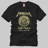 Metallica: Bay Area Crest Erkek Tişört - Siyah