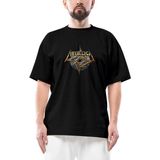 Metallica Blade Chain Oversize Siyah Tişört