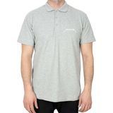 Metallica Classic Logo Polo Yaka Gri Tişört