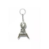 Metallica Kanatlı İskelet Gümüş Renk Unisex Metal Anahtarlık – Rock Ve Metal Aksesuar