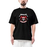 Metallica Kill'em All Siyah Oversize Tişört - XL - Beyaz