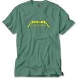 Metallica Lux Æterna Text Yeşil Tişört Liyada - 3XL