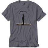Metallica Master Of Puppets Metal Soldier Gri Tişört