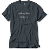 Metallica Nothing Else Matters Füme Tişört Liyada - 3XL
