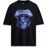 Metallica Ride Lightning Albüm Özel Tasarım Unisex Tişört - Siyah