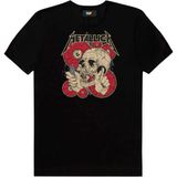 Metallica Skull Battery Siyah Erkek Tişört T-SHIRT11 - XL