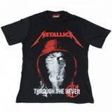 Metallica Through The Never Tişört Siyah