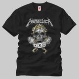Metallica: Triple X Erkek Tişört - XL - Siyah