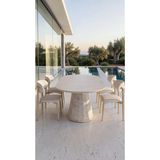 Metallion Ayde Serisi 6 Kişilik Yemek Masası Takımı 90X160 cm – 1. Sınıf Mdf Gövde, Mdf Lak Panel Tabla - 6 Sandalye