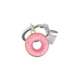 Metalmorphose Donut Anahtarlık Pembe-Gümüş MTM324-01