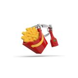 Metalmorphose French Fries ve Ketçup Anahtarlık
