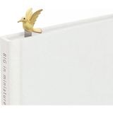 Metalmorphose Humming Bird Kitap Ayracı 1 Adet Altın Renk 13 cm Uzunlukta Şık Tasarım