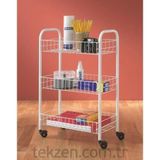 Metaltex 340633 Siena 3 Katlı Raf