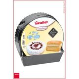 Metaltex 4'Lü Set Kek Kalıbı Siyah -