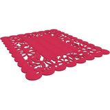 Metaltex Amerikan Servis - Krem - Kırmızı - 32 x 40 cm