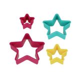 Metaltex Plastik Yıldız Şekilli Kurabiye Kalıbı ( 4 Lü Set )