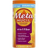 Metamucil 4-In-1 Psyllium Fiber Supplement 754 gr Portakal Aromalı Toz 130 Adet Şeker İçermeyen