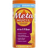 Metamucil 4-In-1 Psyllium Fiber Supplement 754 gr Portakal Aromalı Toz 130 Adet Şeker İçermeyen