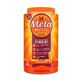 Metamucil Psyllium Fiber Supplement - Orange Smooth Portakal Smotthy 1.36kg