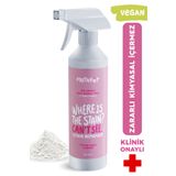 Metapet Bebek Pudrası Kokulu Kedi Idrar Ve Çişi Giderici, Tuvalet Lekelerini Çıkarıcı Sprey, 500 ml