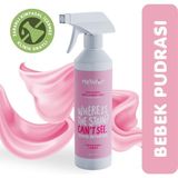 Metapet Bebek Pudrası Kokulu Leke Çıkarıcı, Yüzey Temizleyici, Halı, Koltuk, Ayakkabı Temizleme Spreyi, 500 ml