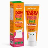 Metapet Kedi Multivitamin Malt Paste 9'u 1 Arada – 100 ml Tüy Yumağı Bakımı | Glukozamin, taurin, biotin, psyllium ve Tip II kolajen içeren çok yönlü formül